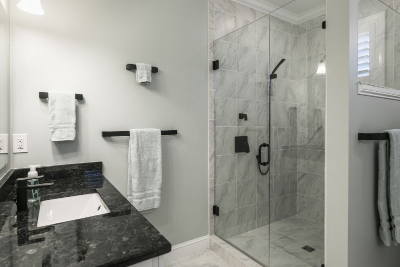 Granite Shower Installation in Dexter, MI