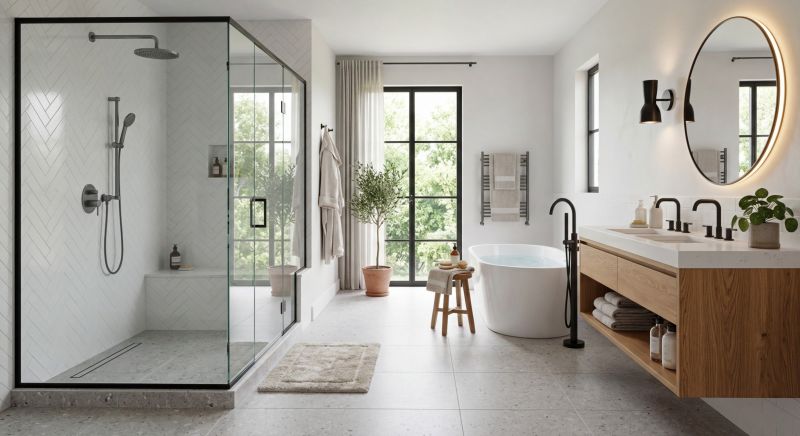 Shower Enlargement in Milan, MI