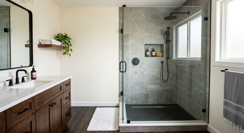 Tub To Shower Conversion in Saline, MI
