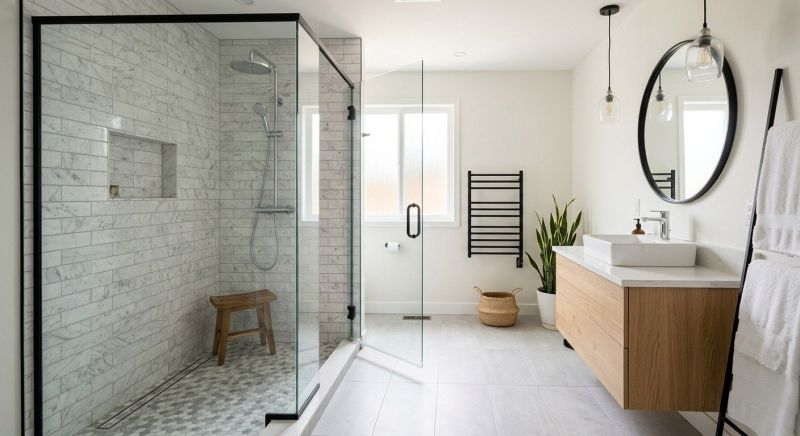 Tub To Shower Conversion in Washtenaw County, MI